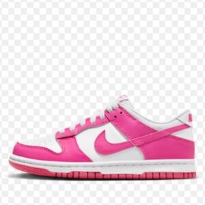 Nike Dunk Low Laser Fushia for Youth or Women